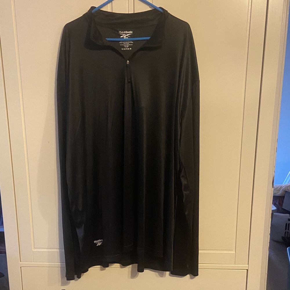 Reebok Black Polyester Shirt